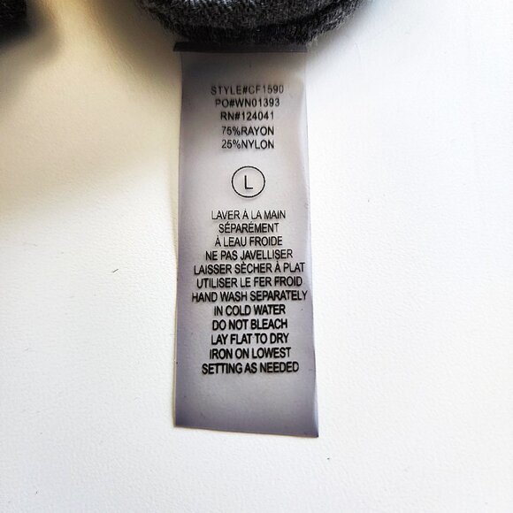 Cyrus gray hooded cardigan - Picture 5 of 10